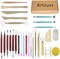 Clay Tools,28pcs Polymer & Pottery Sculpting Tools Set